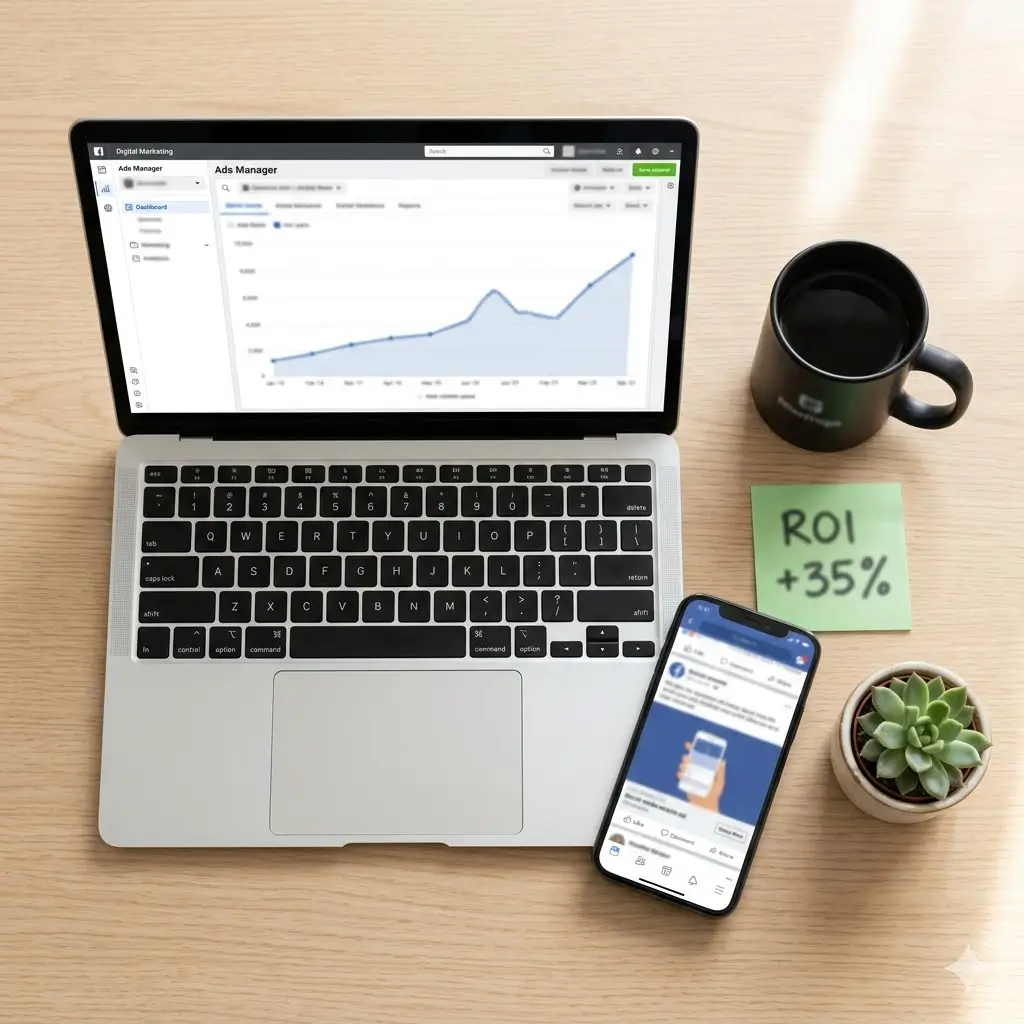 Paid advertising management dashboard showing performance – MZA Technologies