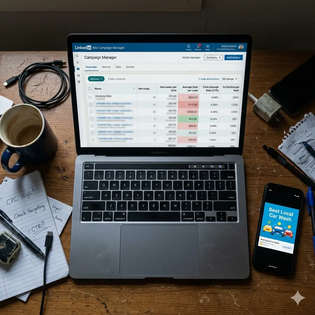 High cost per lead and low engagement – common LinkedIn Ads problem