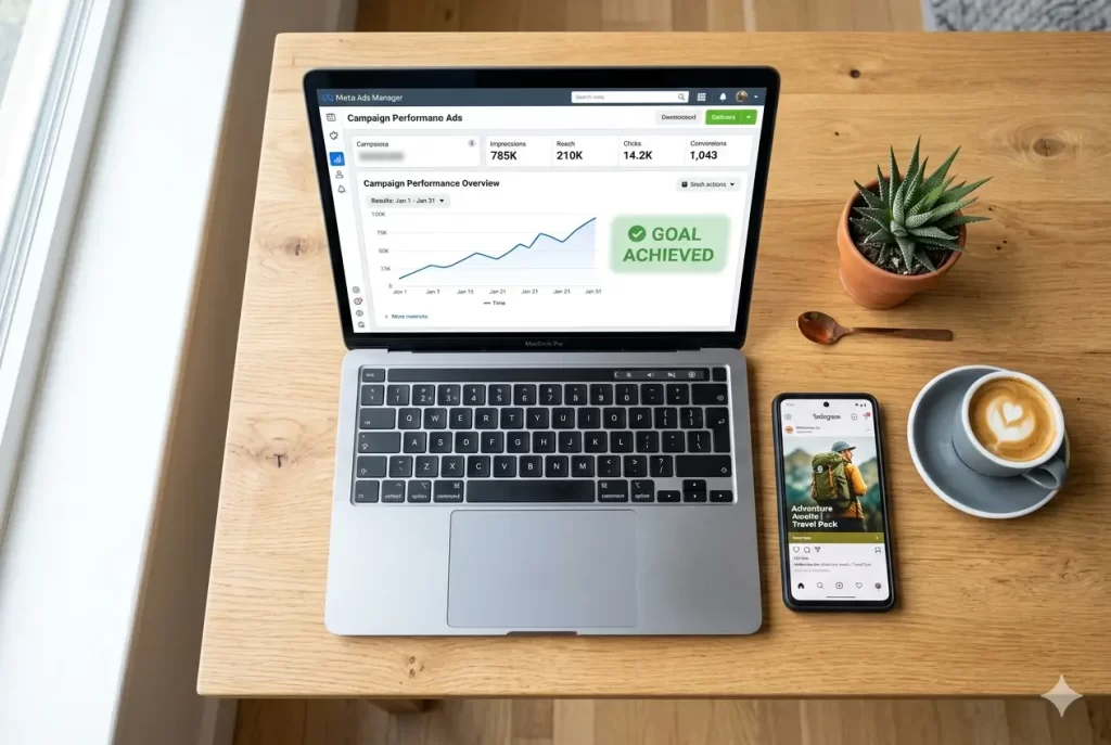 Optimised Meta Ads campaign with higher conversions – MZA Technologies solution